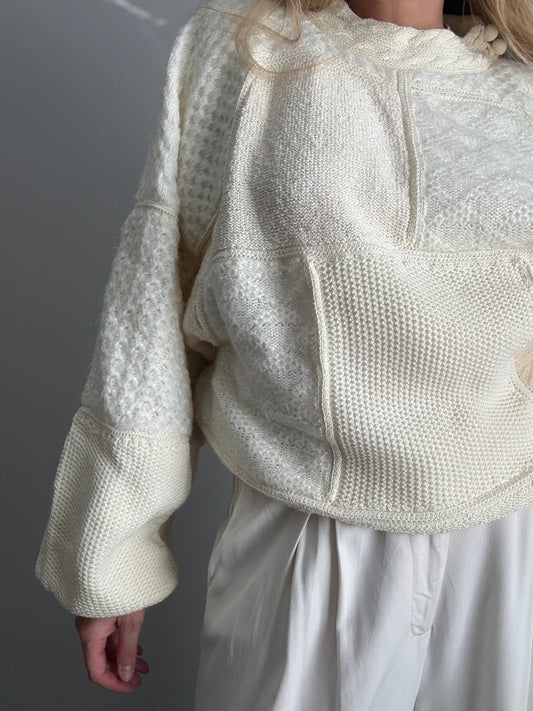 80s Handmade Knit Sweater