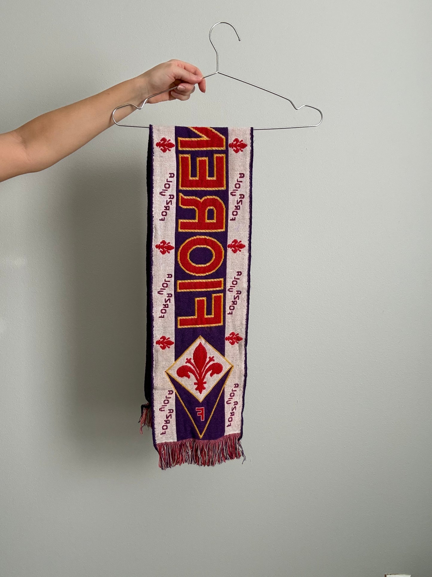 Fiorentina Soccer Jersey + Scarf