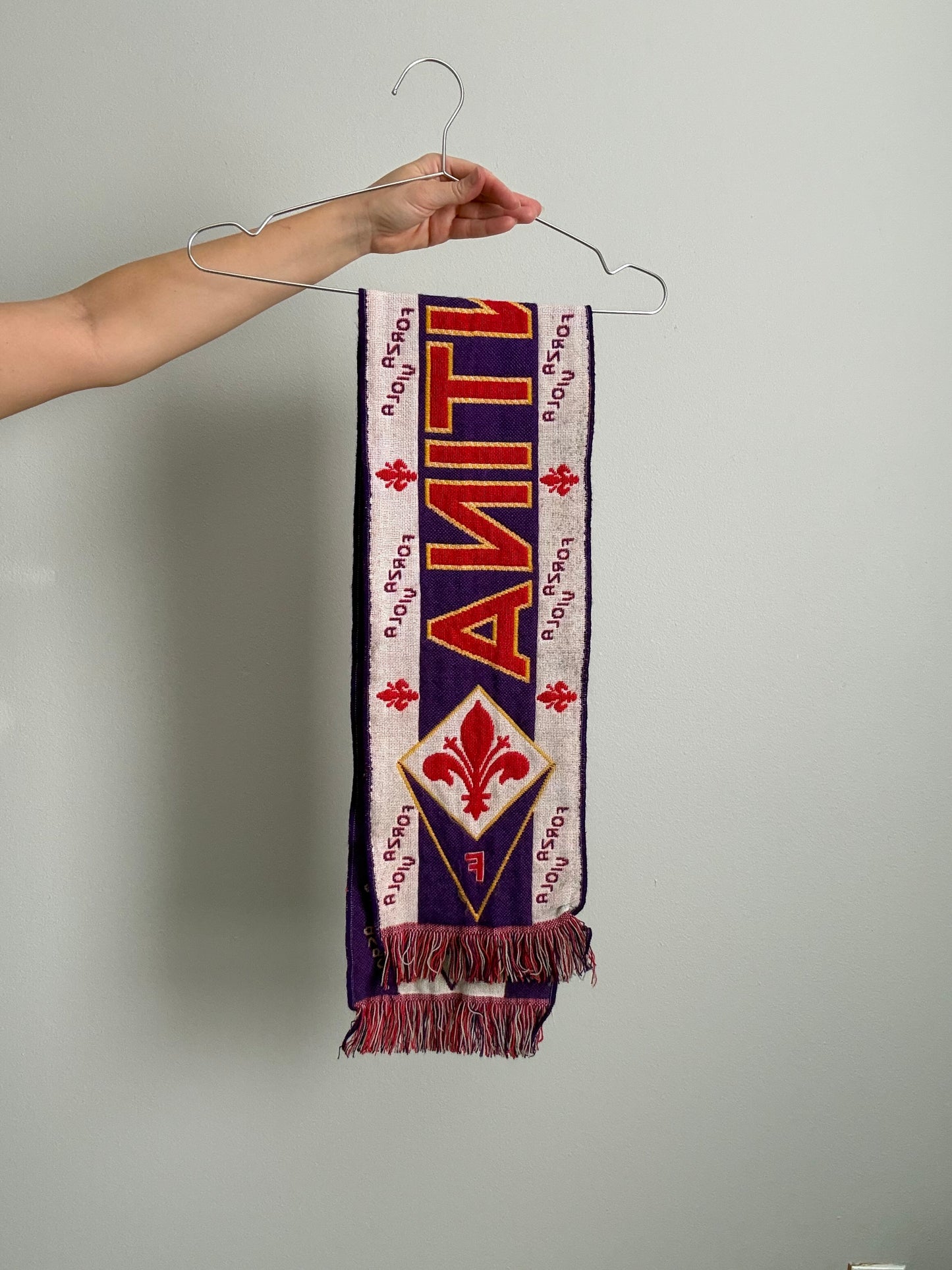 Fiorentina Soccer Jersey + Scarf