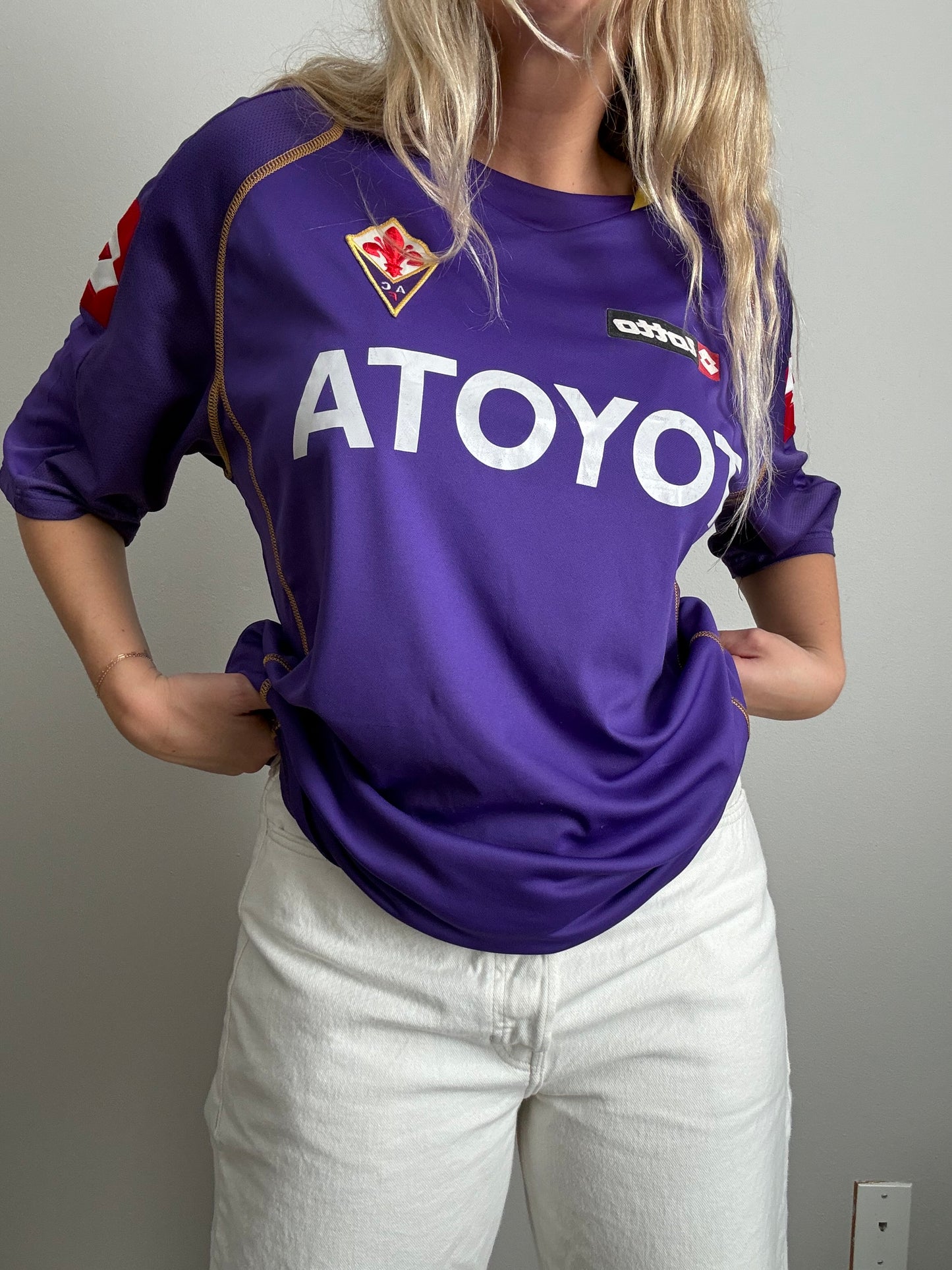 Fiorentina Soccer Jersey + Scarf