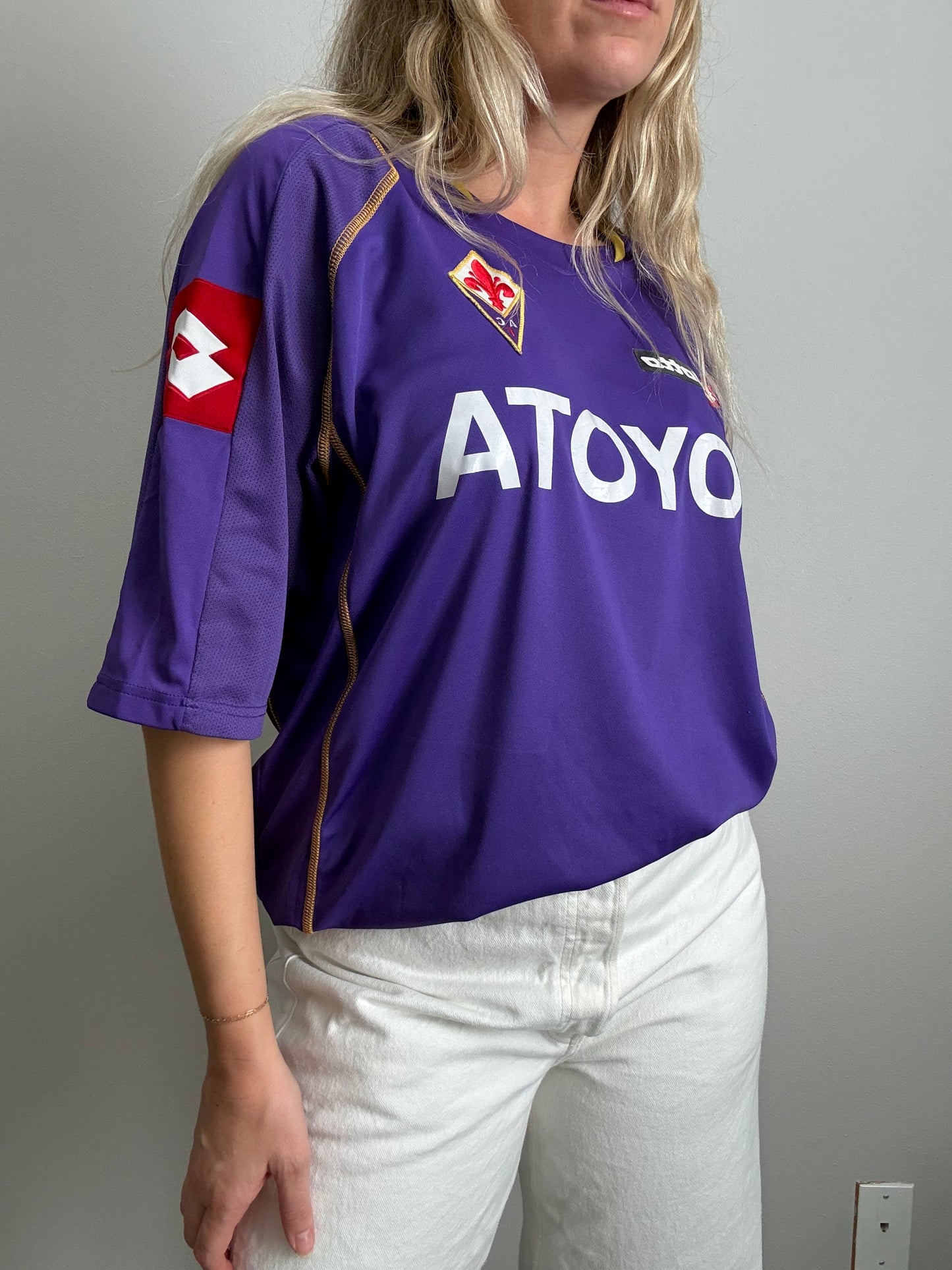 Fiorentina Soccer Jersey + Scarf