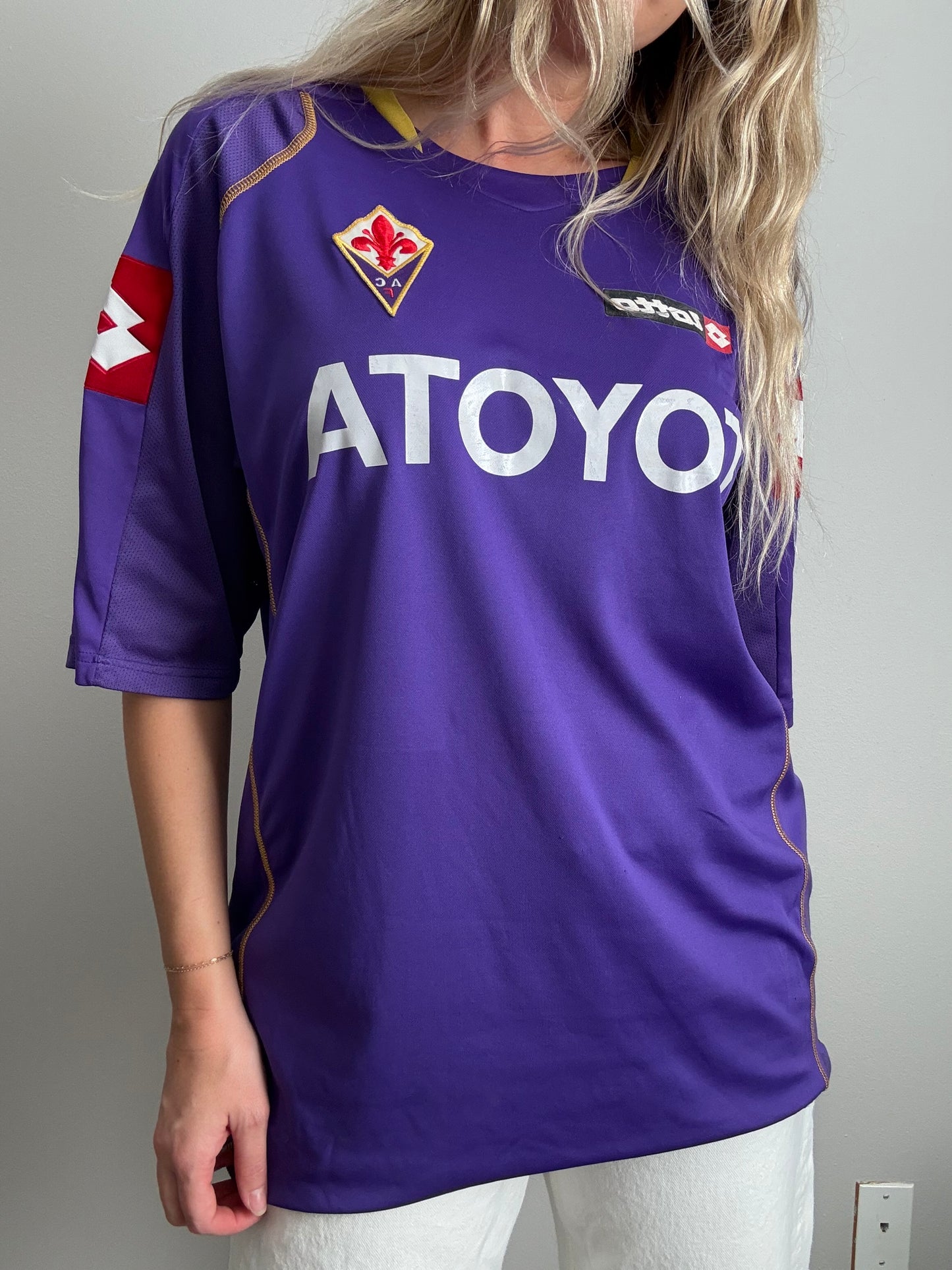 Fiorentina Soccer Jersey + Scarf