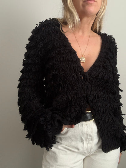 60s/70s Shag Cardigan