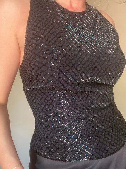 Cassini Beaded Top